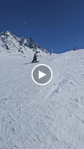 Customer video review of Men's Coffee Baggy Wear-resistant Waterproof Snow Pants