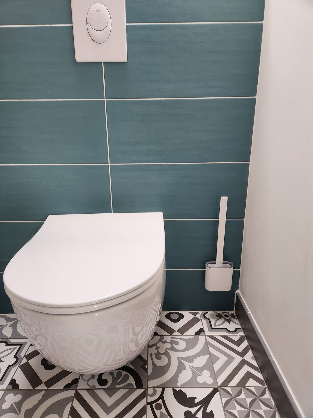 Customer photo review of Brosse de Toilette Performante et Hygiénique en Silicone