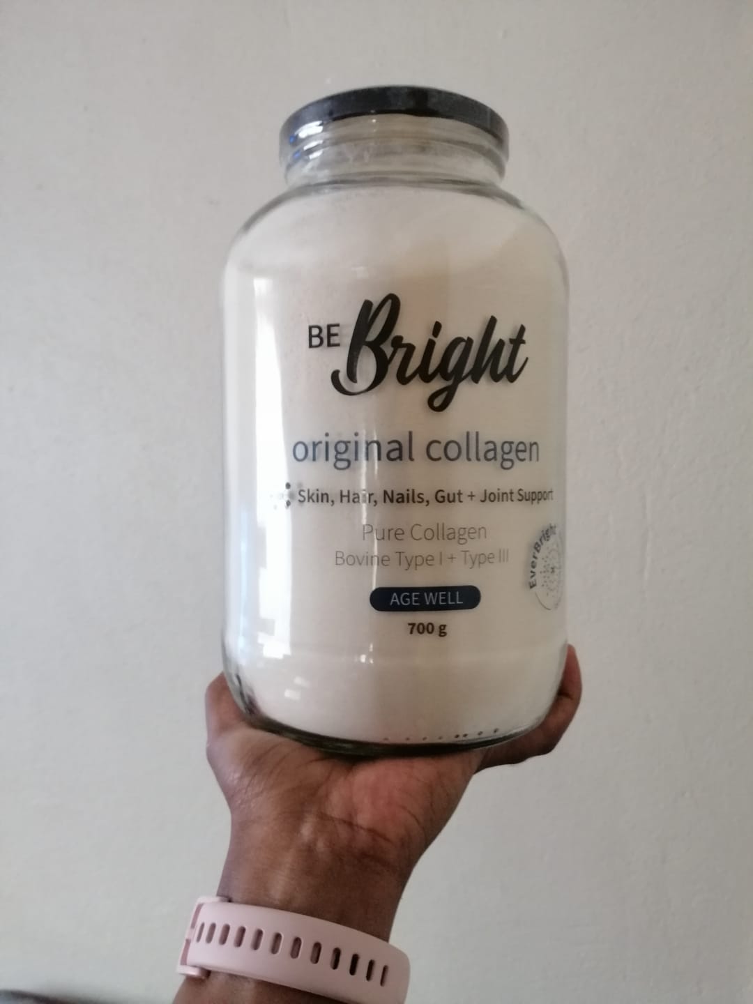 Customer photo review of ORIGINAL COLLAGEN 700g JAR