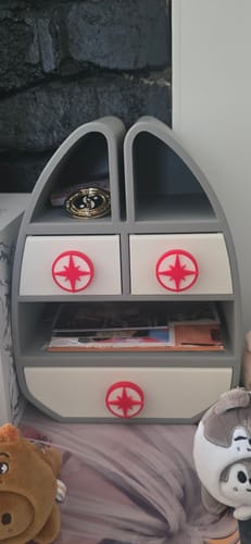 Customer photo review of Wolfchan Shelf Drawer Organizer