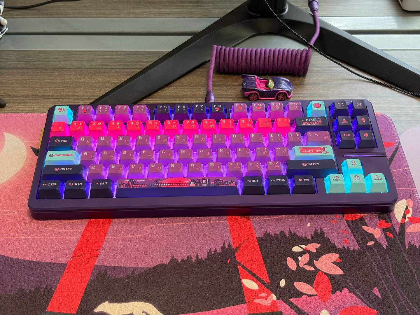 Customer photo review of ONEofZERO Pro Modular Keyboard Cable