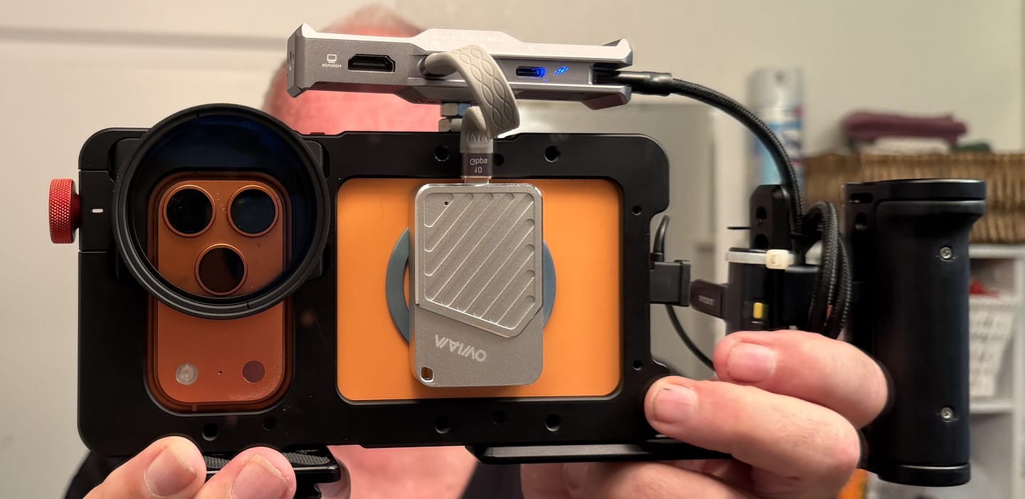Customer photo review of Beastgrip Pro Series Variable ND Filter