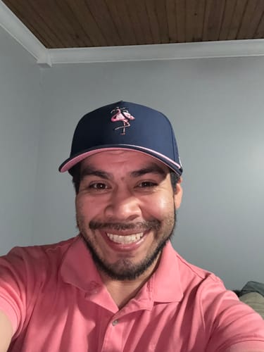 Customer photo review of Flamingo Fairway Hat