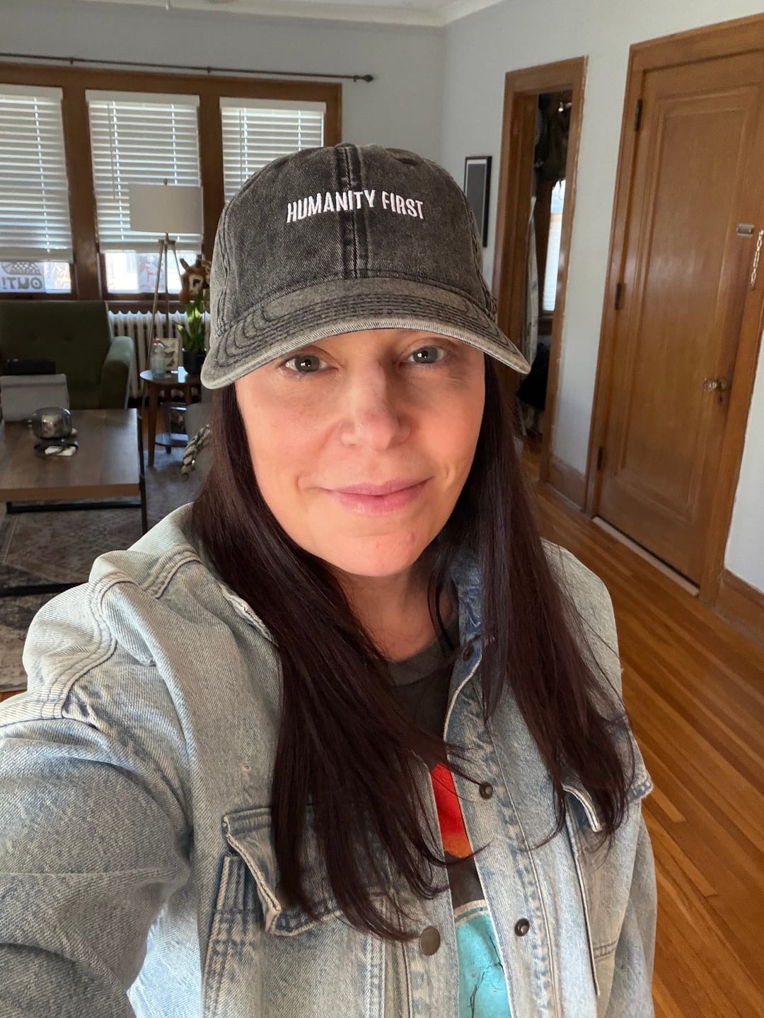 Customer photo review of Humanity First Hat