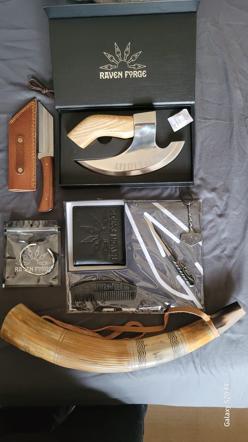 Customer photo review of Mystery Viking Box