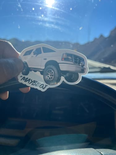 Customer photo review of Print Custom Stickers