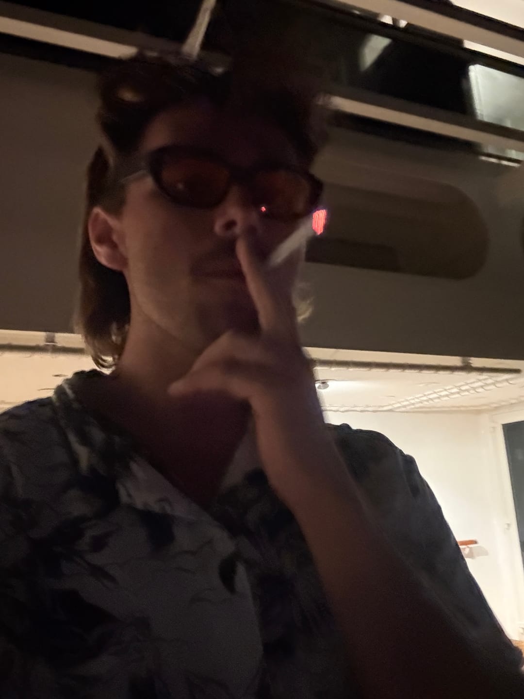 Customer photo review of BLOOD MOON BLUE LIGHT BLOCKERS