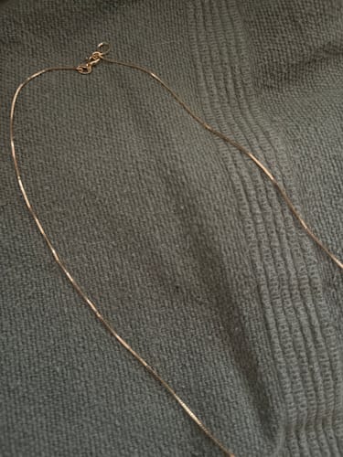Customer photo review of Collana Catena Veneziana in Argento 925