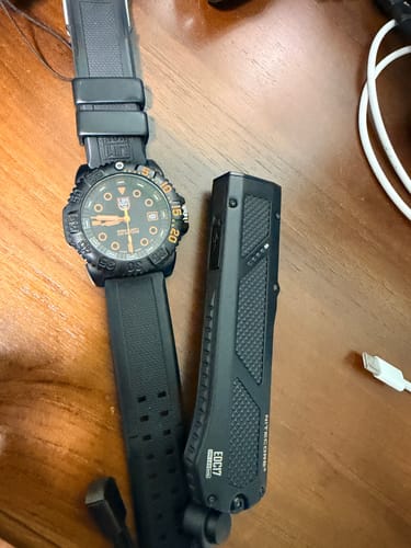 Customer photo review of EDC17 - 1500 lumens (UV+Green Laser)