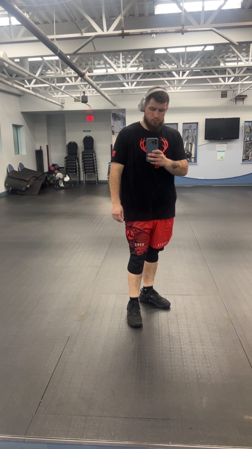 Customer photo review of Clan Performance Shorts