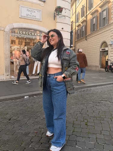 Customer photo review of Τζάκετ με στάμπες