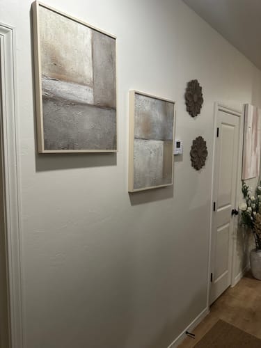Customer photo review of Wabi Sabi Set of 2 Wall Art #WS382