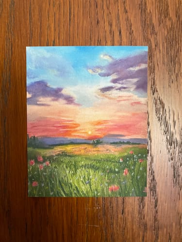 Customer photo review of 4x6 Giclee Fine Art Prints