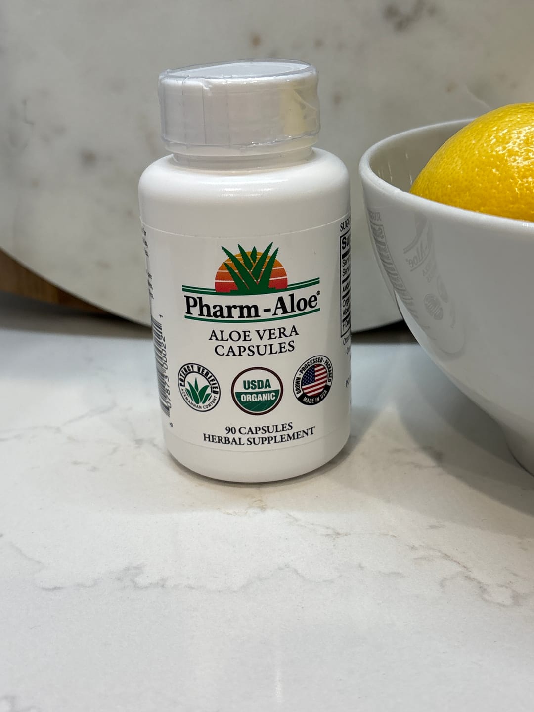 Customer photo review of Aloe Vera Capsules