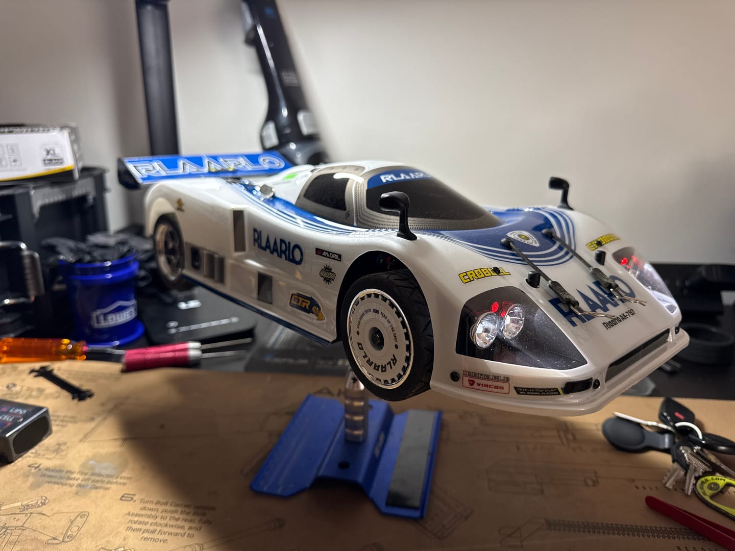Customer photo review of Rlaarlo 1/10 Carbon Fiber Brushless RTR On-Road Cars, Supercar,AK-787