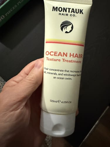Customer photo review of Ocean Hair Texture Treatment