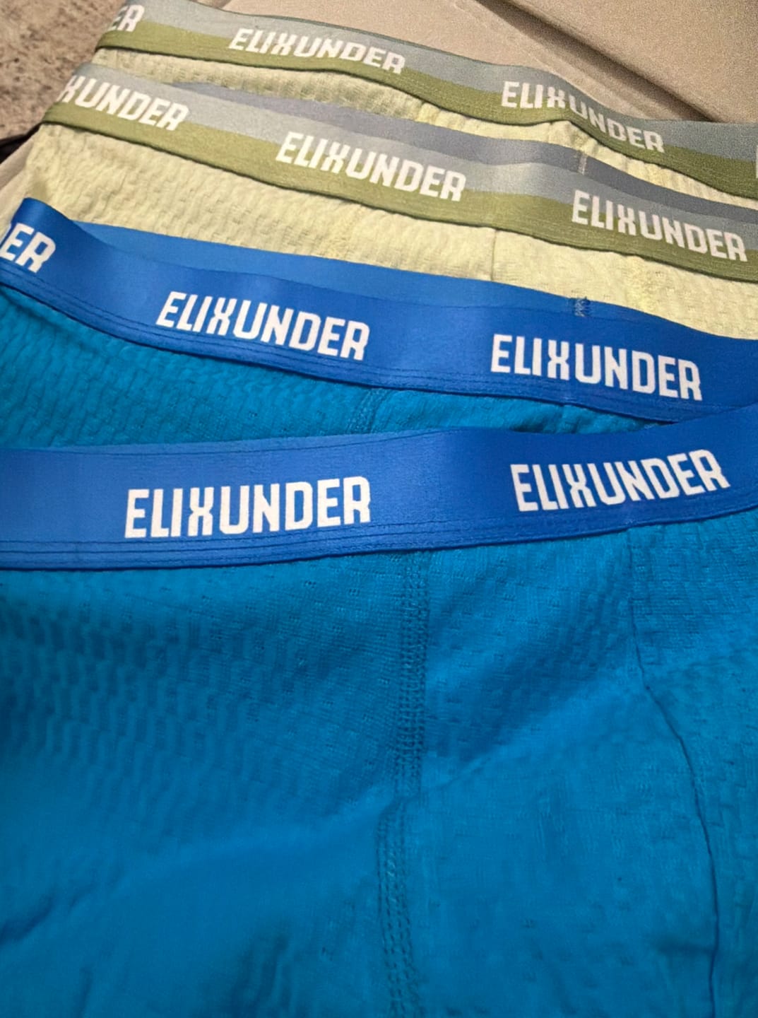Customer photo review of Elixunder® Saf Pamuklu Erkek Boxer