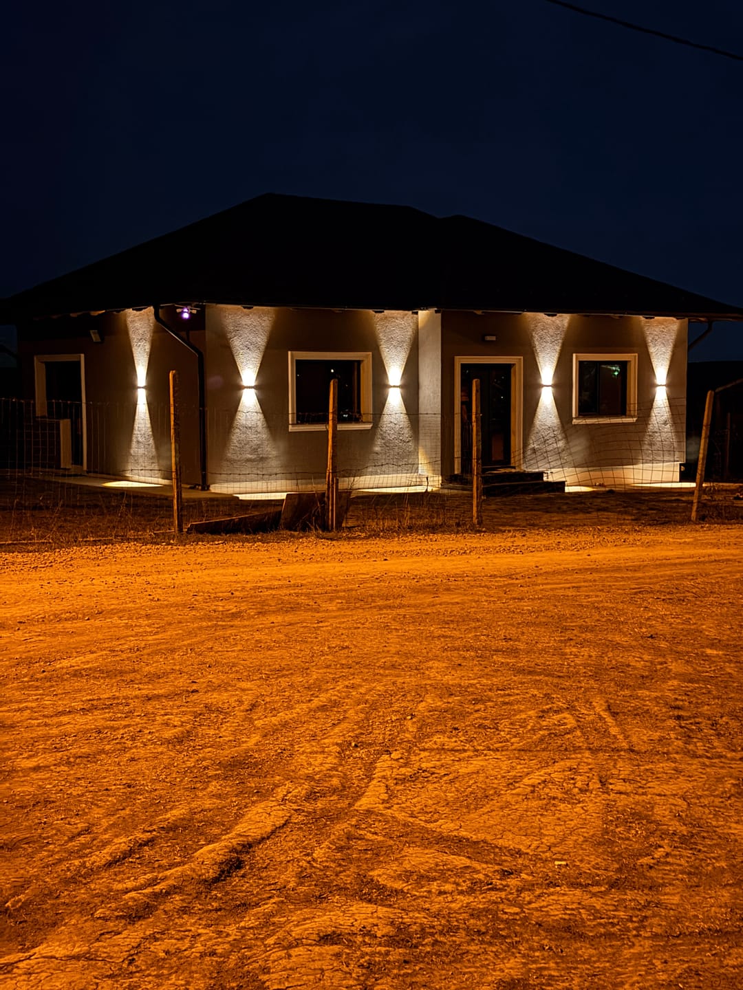 Customer photo review of Aplica LED Exterior Trio 8W Solara