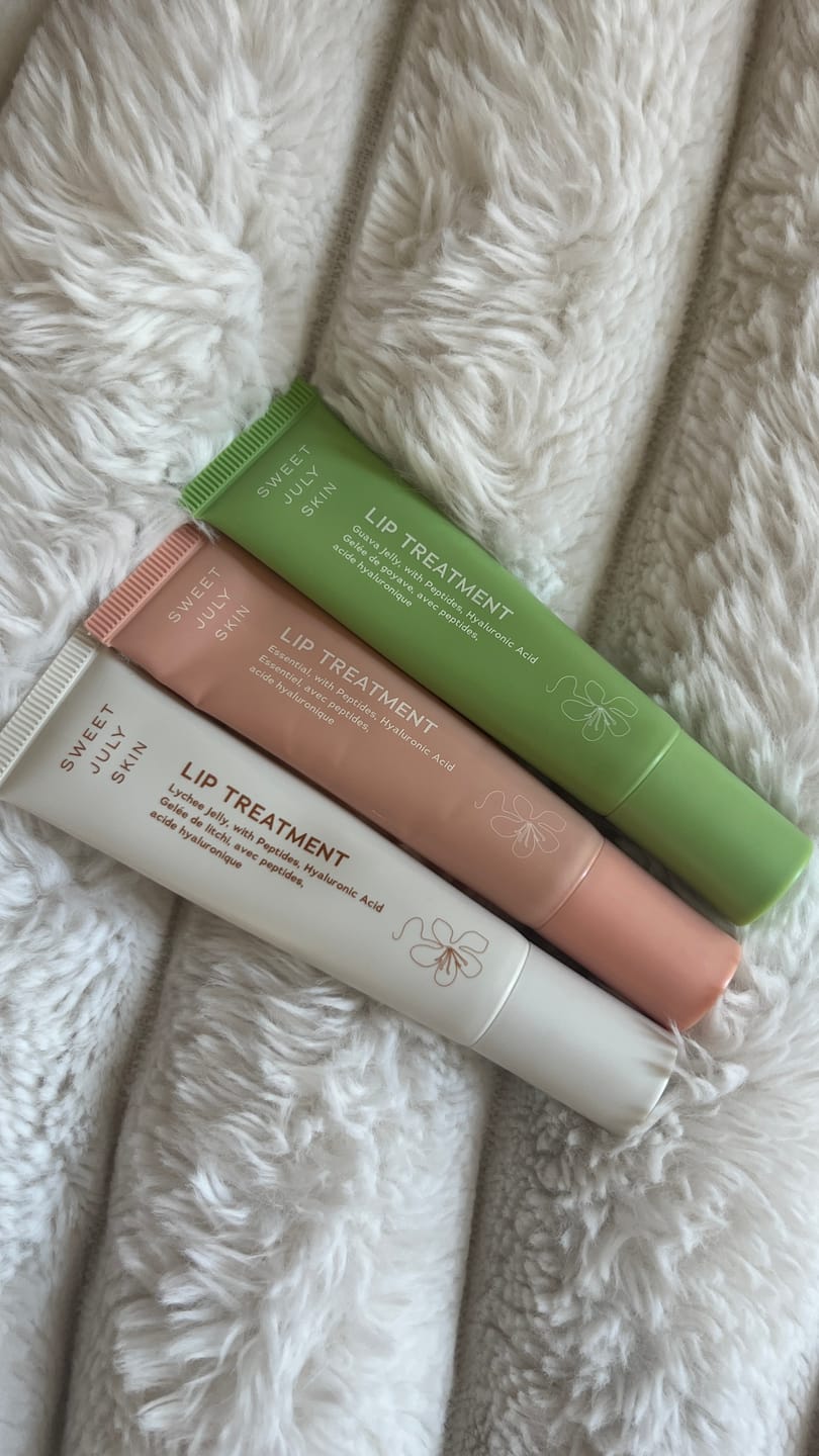Customer photo review of Lip Treatment Discovery Set