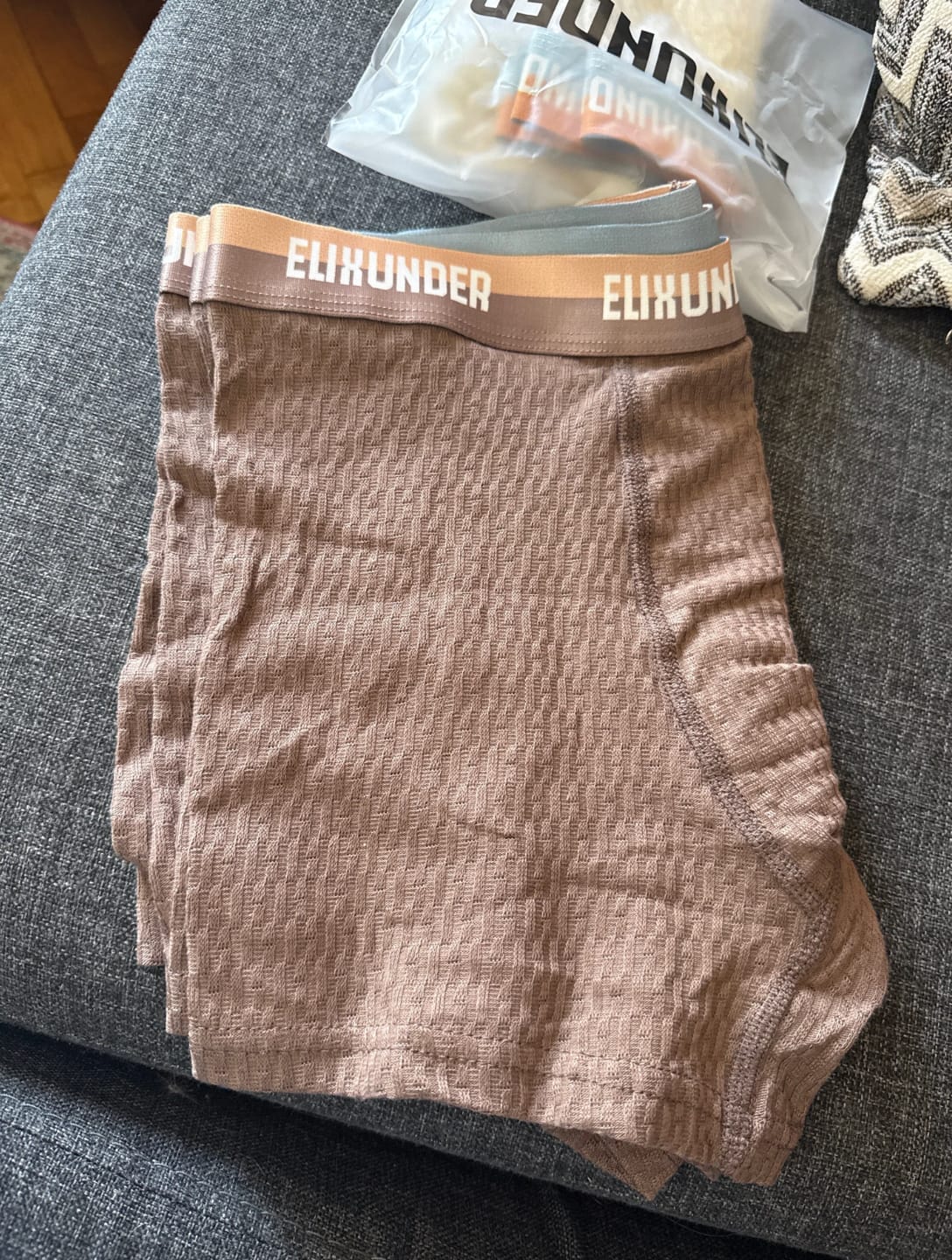 Customer photo review of Elixunder® Saf Pamuklu Erkek Boxer