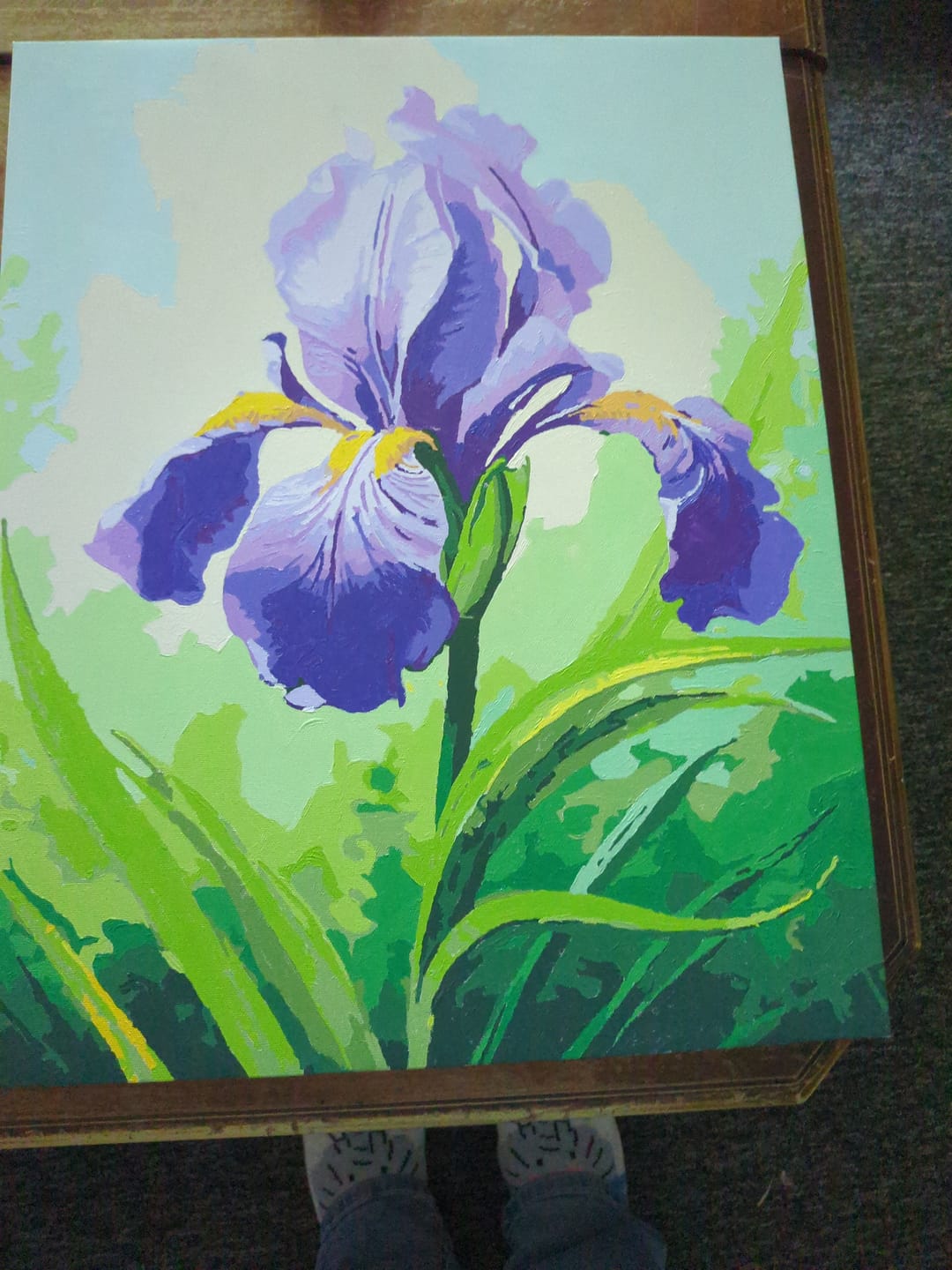 Customer photo review of Sunlit Iris