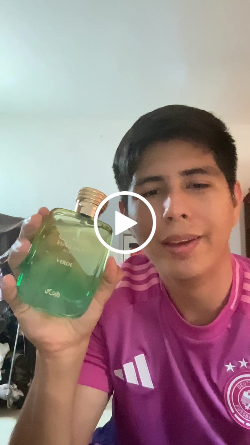Customer video review of Perfume Rasasi Hawas Verde 100ml EDP