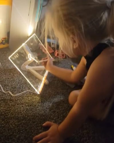 Customer photo review of Planche à Dessin LED Avenia™