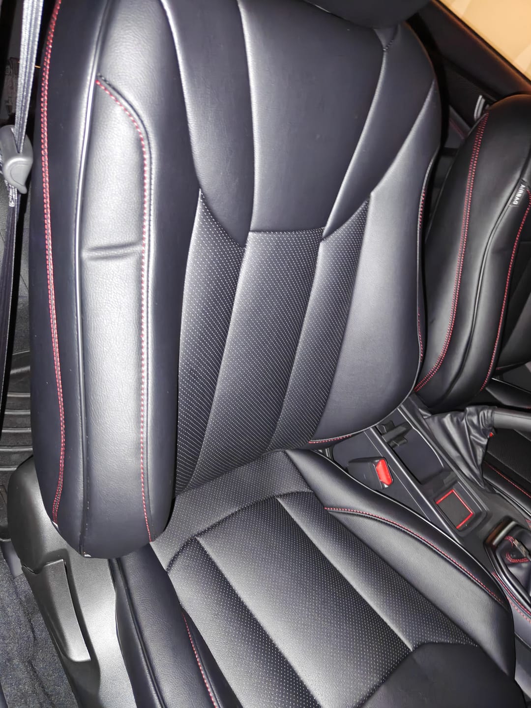 Customer photo review of 2022+ Subaru WRX Premium Custom Seat Covers