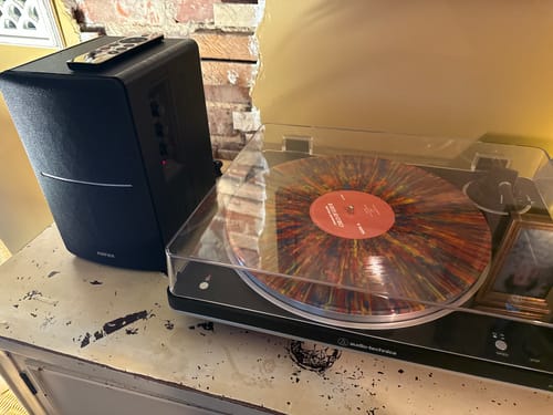 Customer photo review of R1280DBs Powered Bluetooth Bookshelf Speakers(Certified Refurbished)