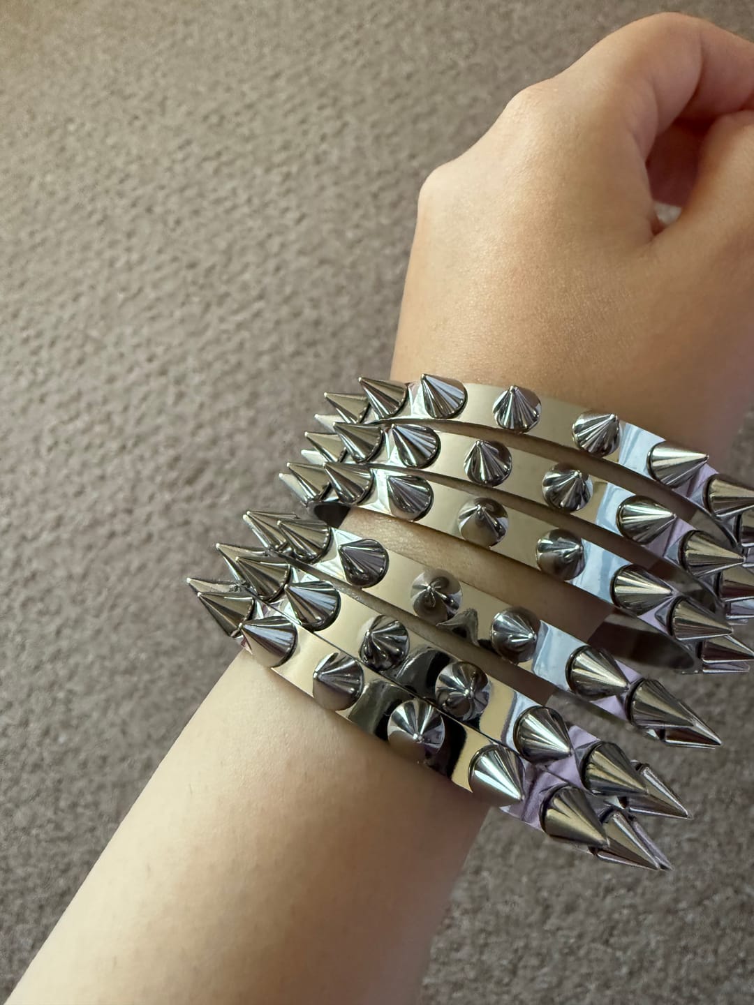 Customer photo review of Grime Bangles