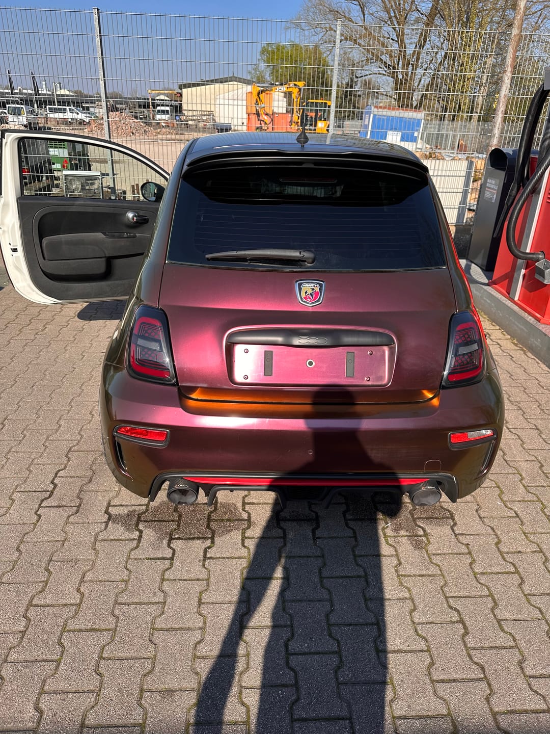 Customer photo review of Fari LED Posteriori Abarth & Fiat 500 (2008-2024)