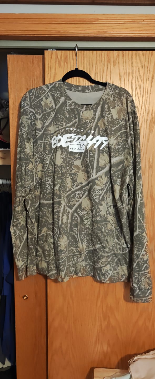 Customer photo review of 80Eighty® DeadWood Camo LS Shirt