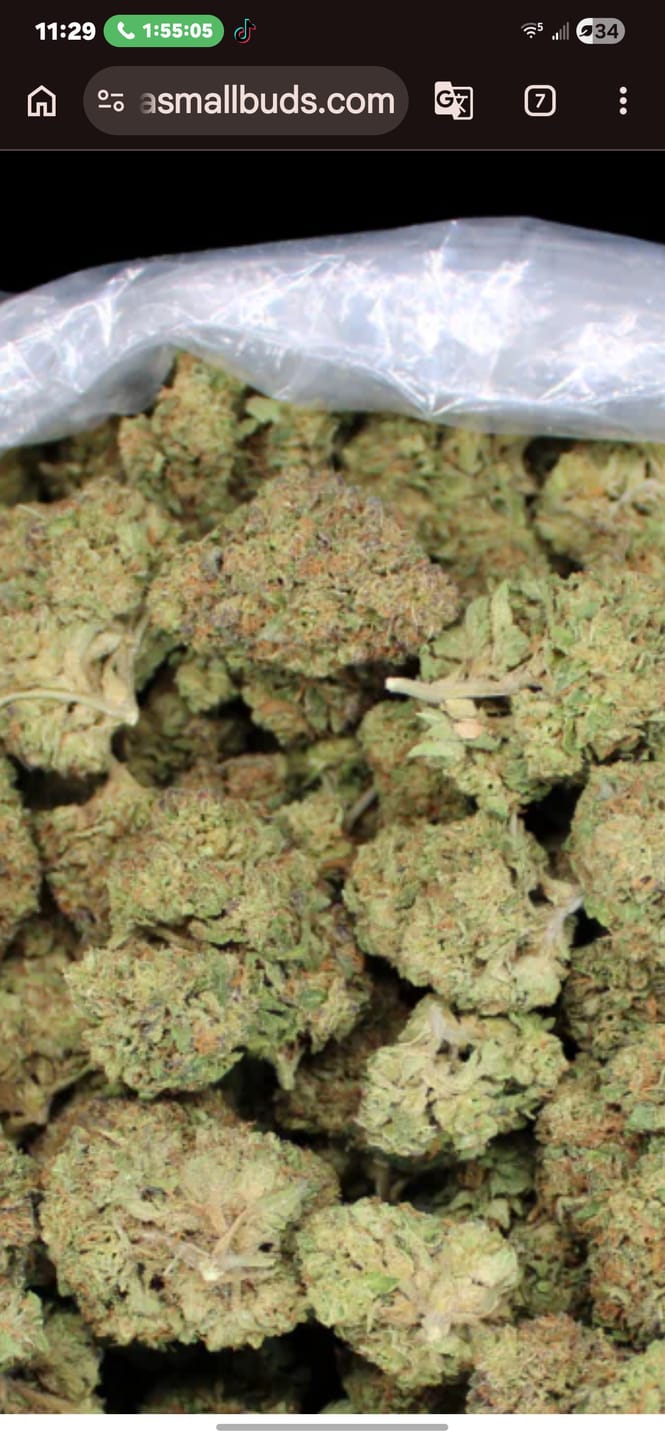 Customer photo review of Diamond Rain Runtz Greenhouse THCA