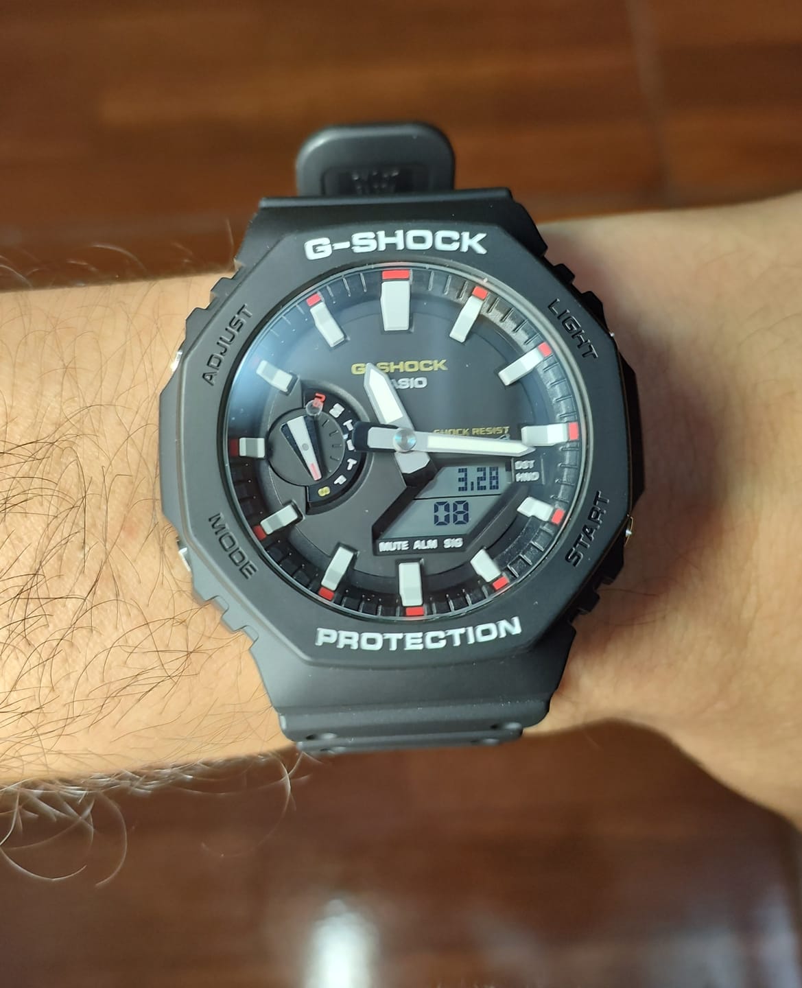 Customer photo review of Reloj Casio G-Shock Casioak GA-2100RL-1AJF 1983 Negro JDM
