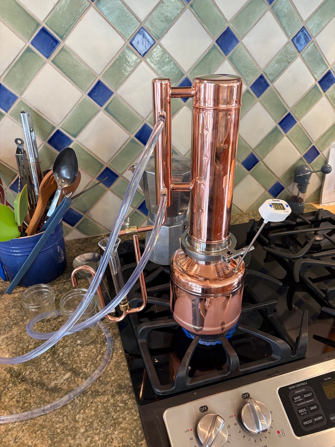 Customer photo review of Essential Oil Distiller 1,1Gal/4L - Advanced set