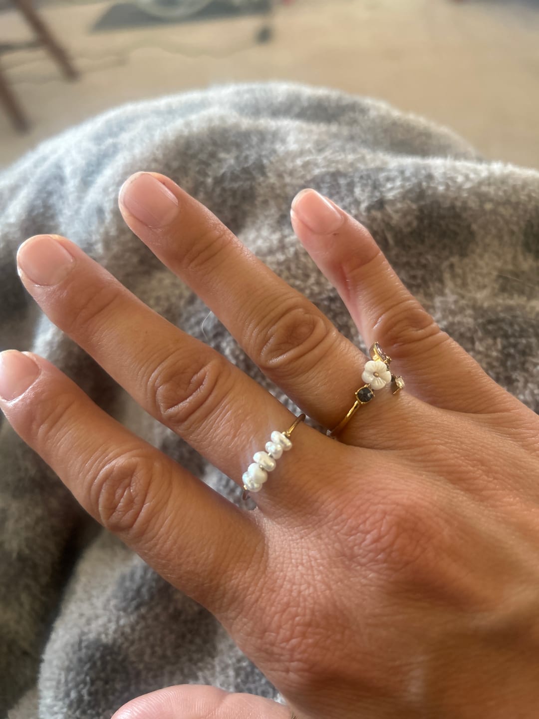 Customer photo review of Classic Freshwater Pearl Ring
