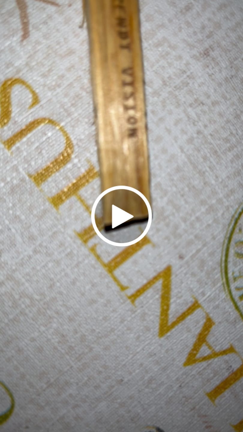 Customer video review of Palo Santo Wood