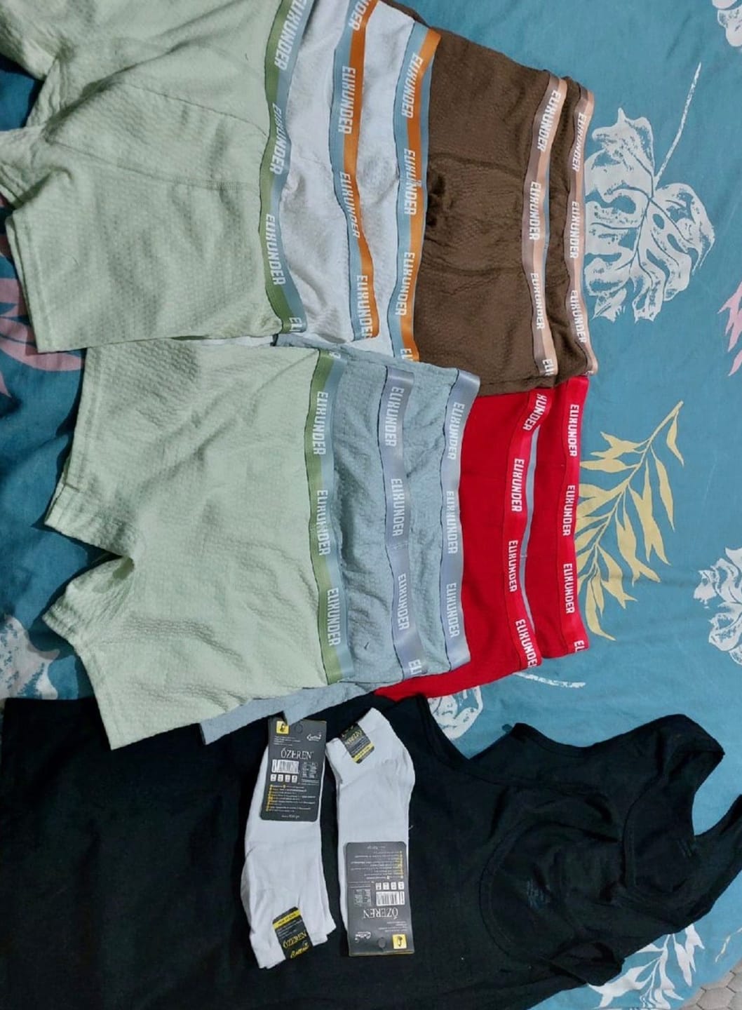 Customer photo review of Elixunder® Saf Pamuklu Erkek Boxer