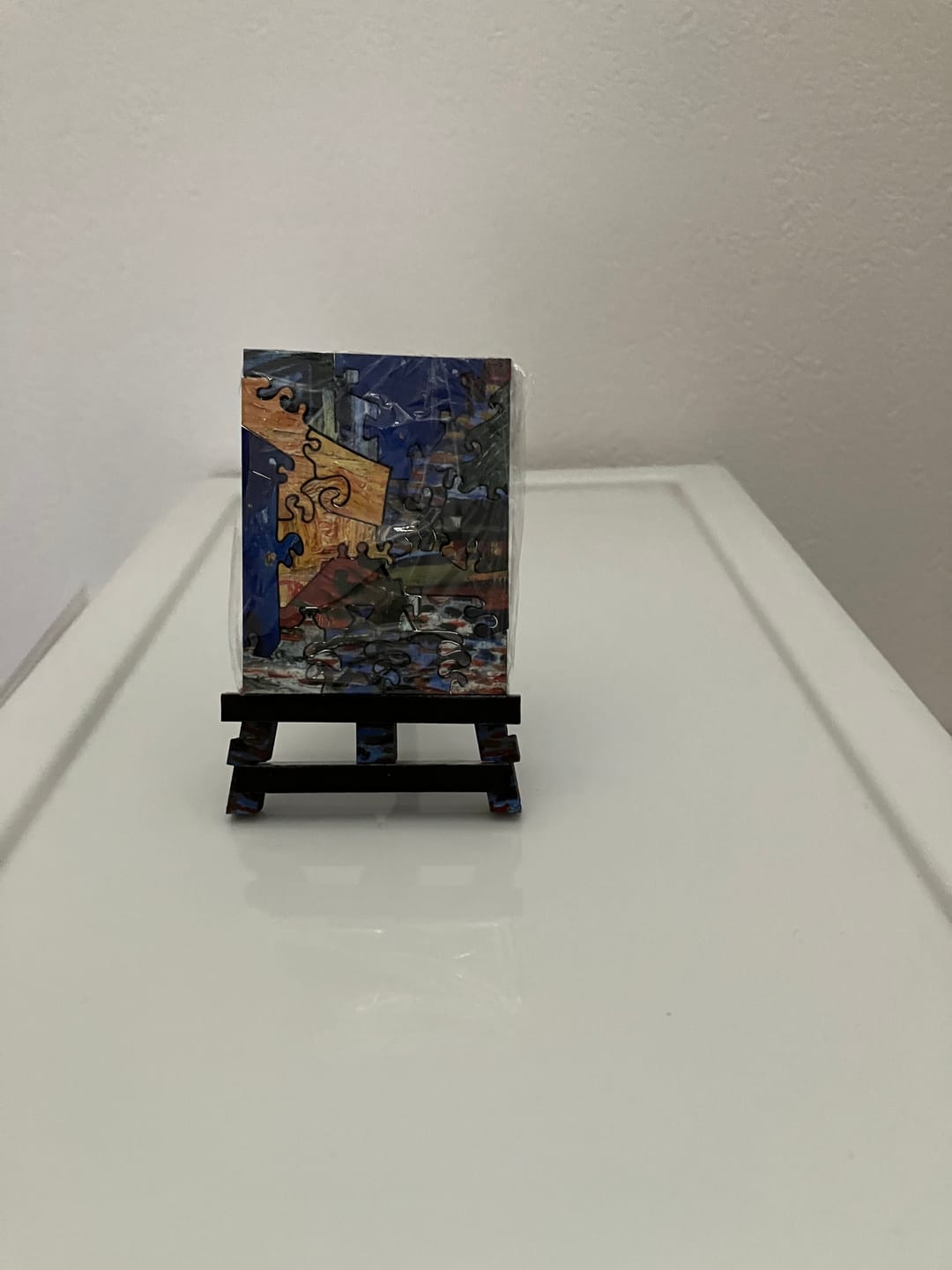 Customer photo review of 巨匠の破片 ゴッホ　パズルとフレームのセット