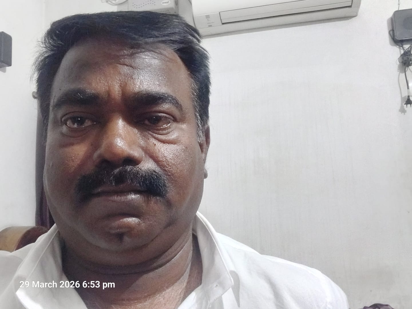 Customer photo review of White Field - 100%Cotton Formal White Shirt For Men | Uathayam