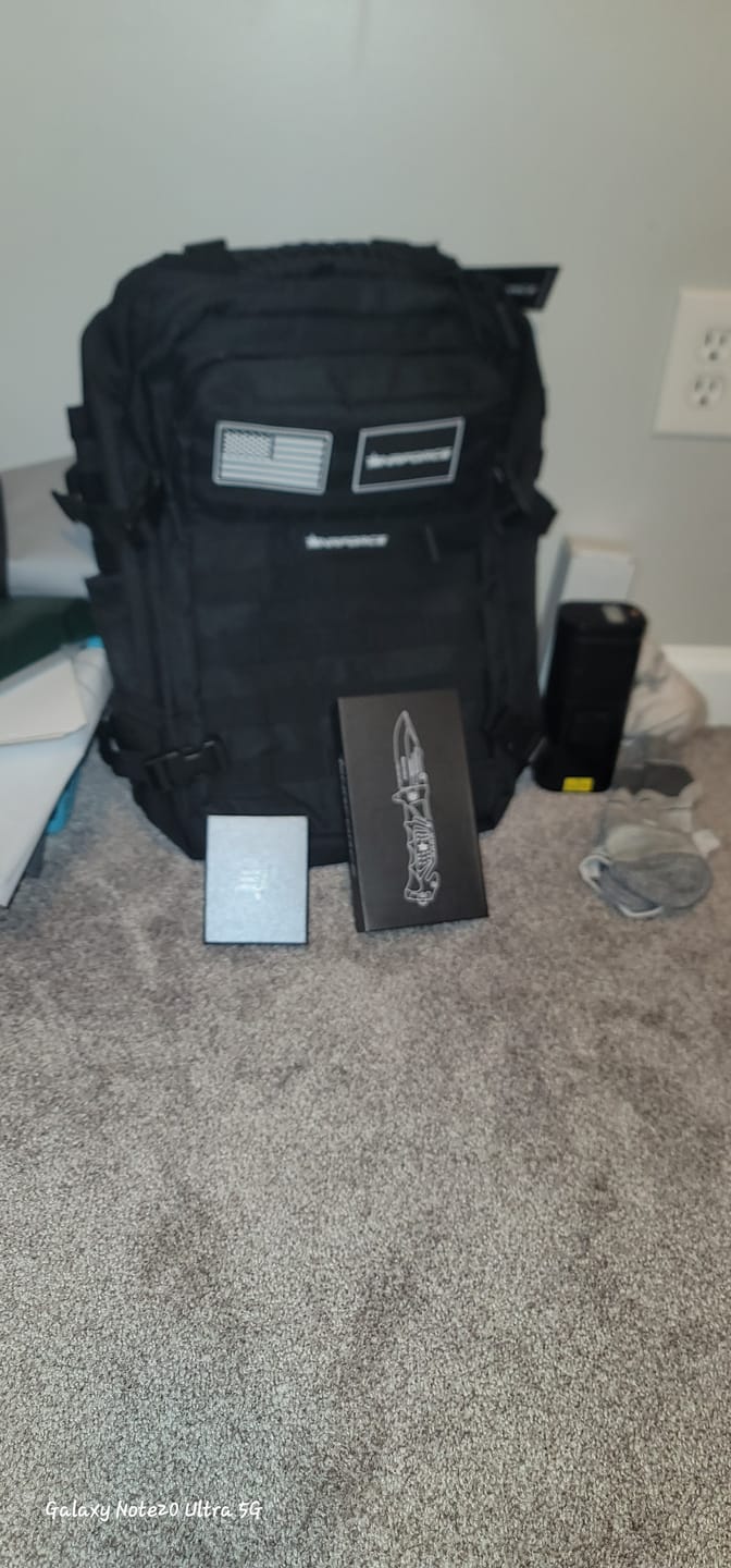 Customer photo review of Tactical Backpack