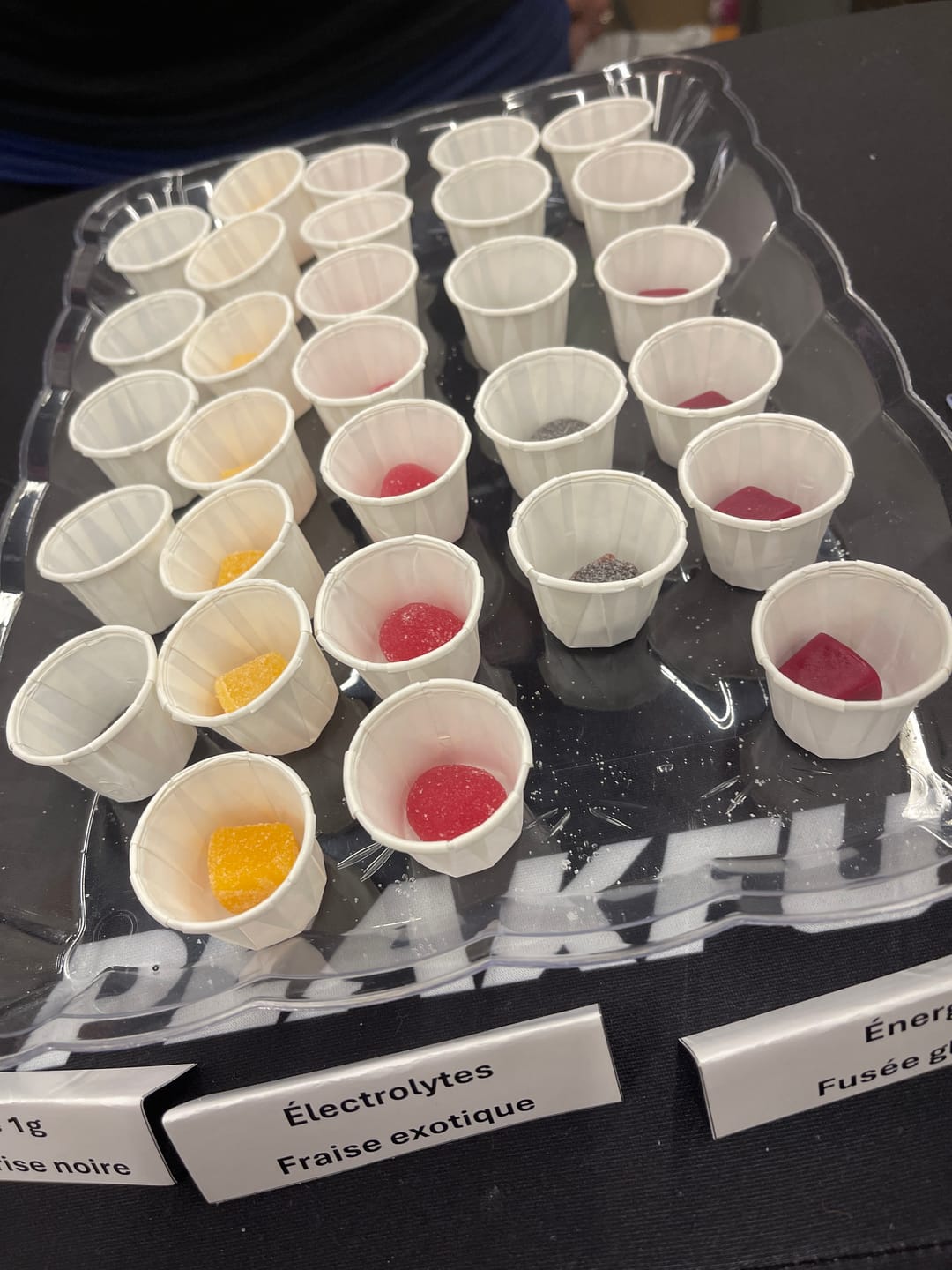 Customer photo review of Gummies aux Électrolytes - Tropical Punch