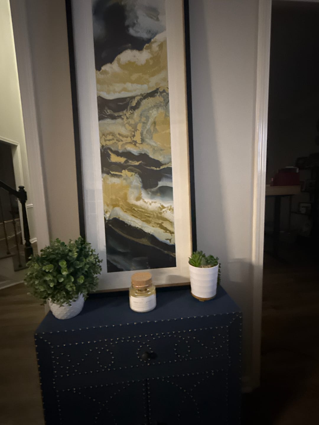 Customer photo review of White Tea + Ginger 22 oz Glass Candle
