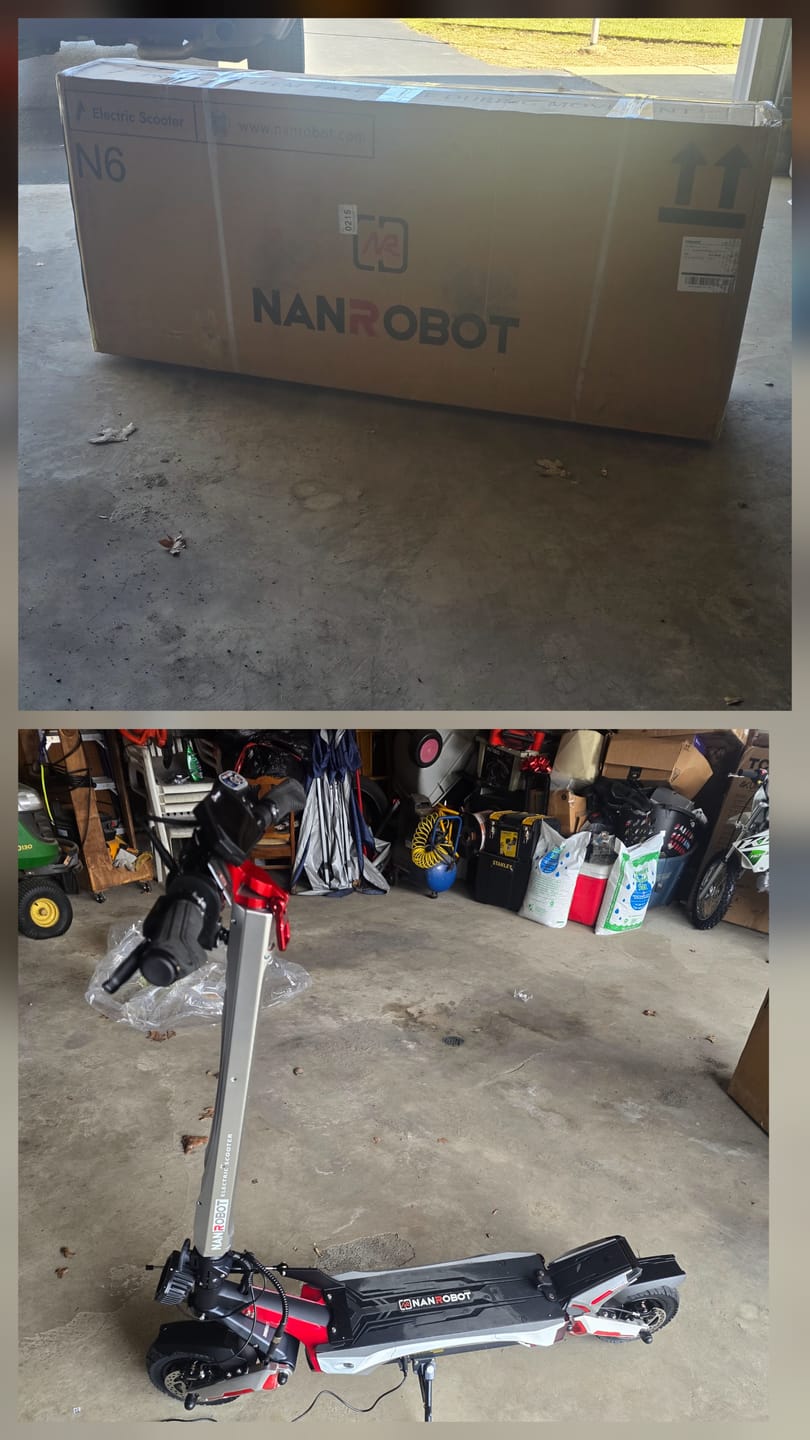 Customer photo review of NANROBOT N6 72V