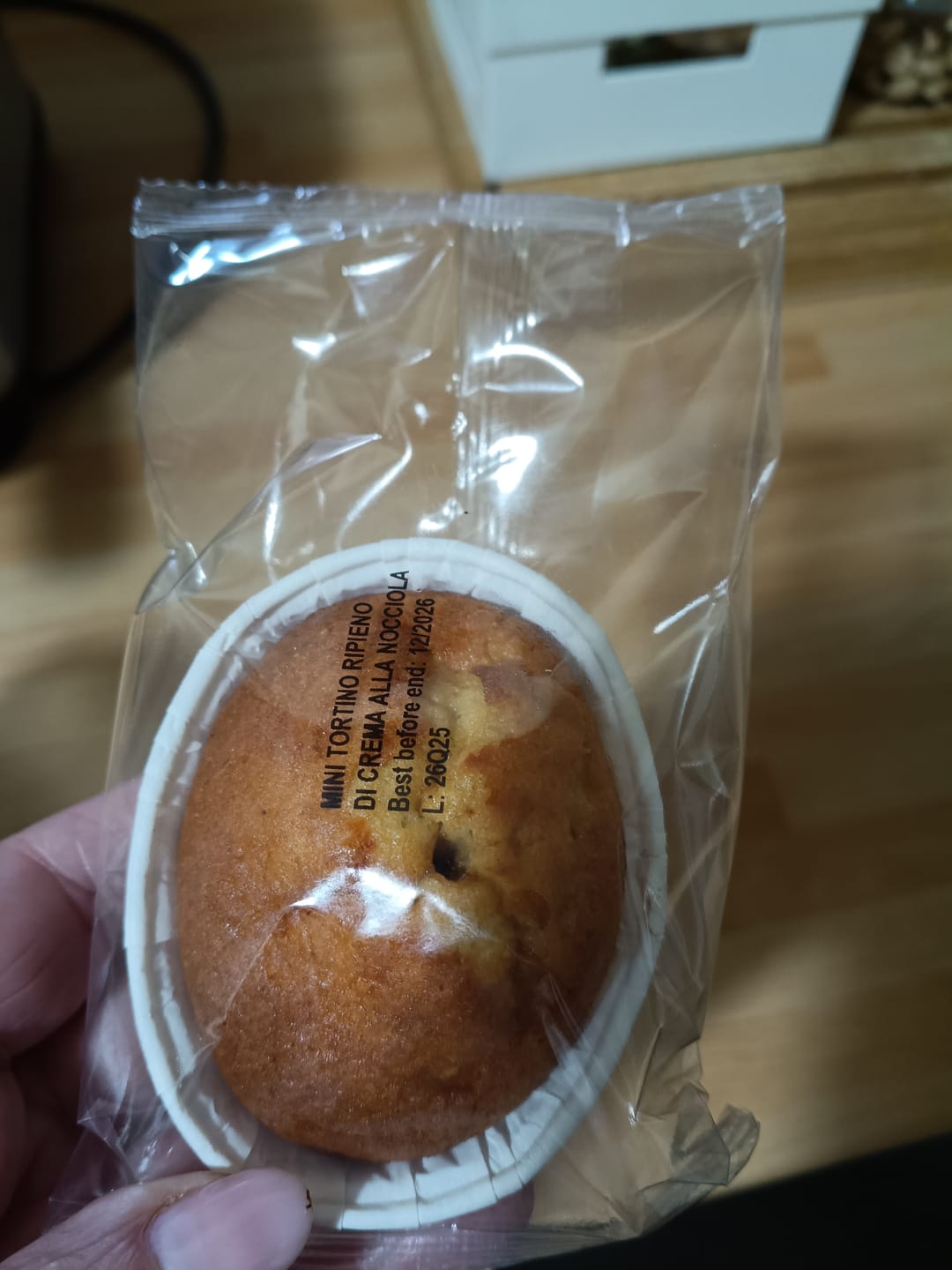 Customer photo review of Tortini cuor di nocciola