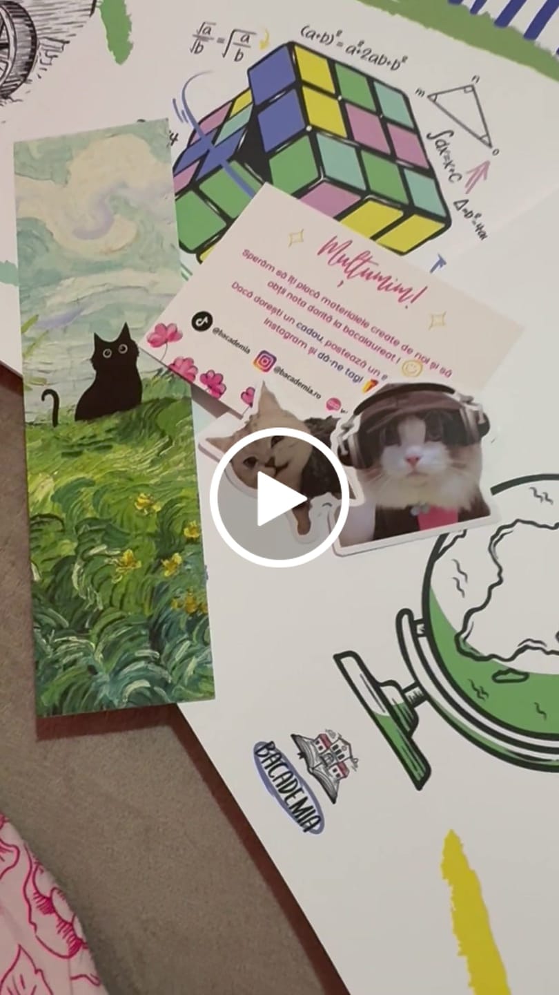 Customer video review of Pachet Bacalaureat (Română + Matematică + Geografie) Bacademia