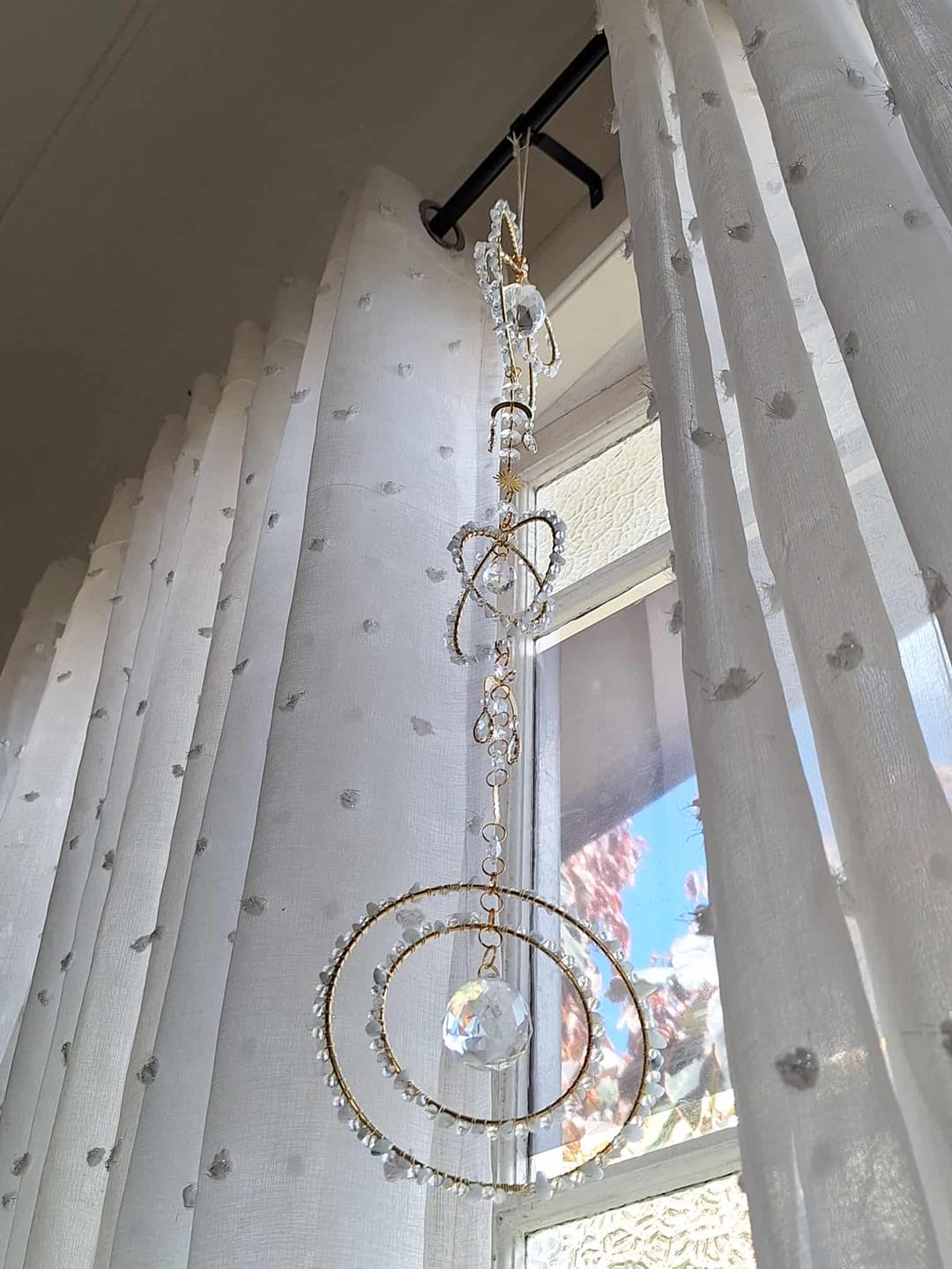 Customer photo review of Saturn Suncatcher DIY Kit Video Tutorial - Saturn