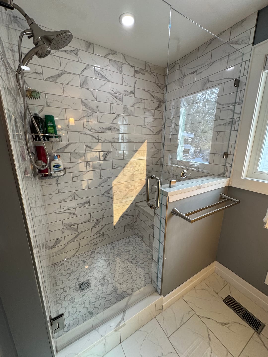 Customer photo review of Shower Starter Bundle