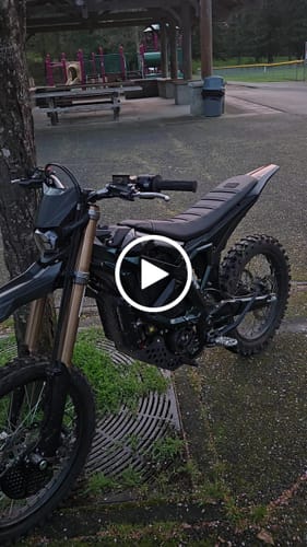 Customer video review of Custom Seat Cover: Sur-Ron Ultra Bee