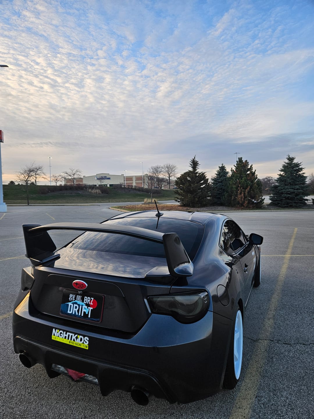 Customer photo review of Custom Japanese License Plate - Vanity & Magnetic Cover
